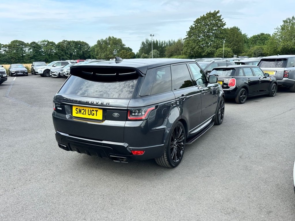USED 2021 21 LAND ROVER RANGE ROVER SPORT 3.0 D300 MHEV HSE Dynamic Black SUV 5dr Diesel Auto 4WD Euro 6 (s/s) (300 ps) 