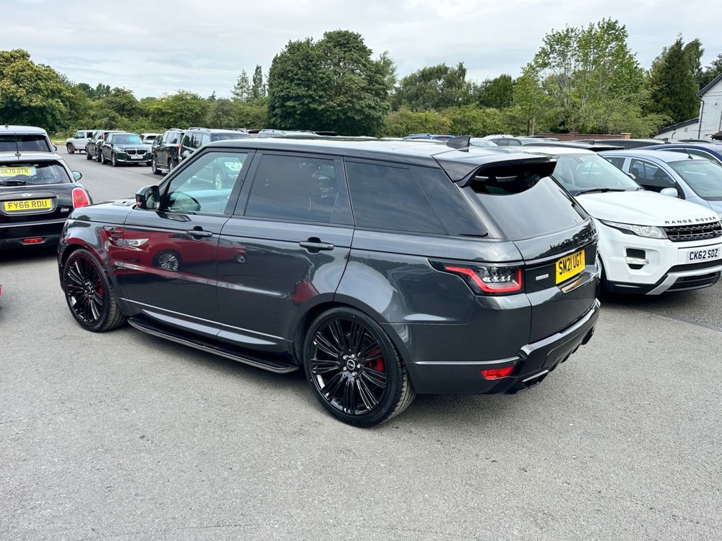 USED 2021 21 LAND ROVER RANGE ROVER SPORT 3.0 D300 MHEV HSE Dynamic Black SUV 5dr Diesel Auto 4WD Euro 6 (s/s) (300 ps) 