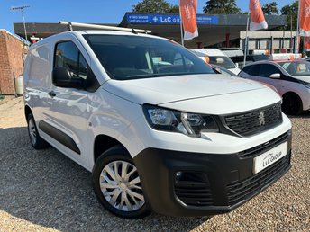 2021 PEUGEOT PARTNER 1.5 BlueHDi 1000 PROFESSIONAL PANEL VAN 5d SWB EURO 6 (100 bhp) £9190.00