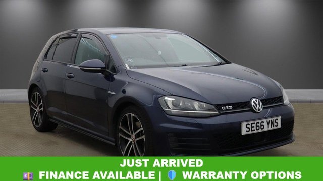 2016 66 VOLKSWAGEN GOLF 2.0 TDI BlueMotion Tech GTD Hatchback 5dr Diesel DSG Euro 6 (s/s) (184 ps) 