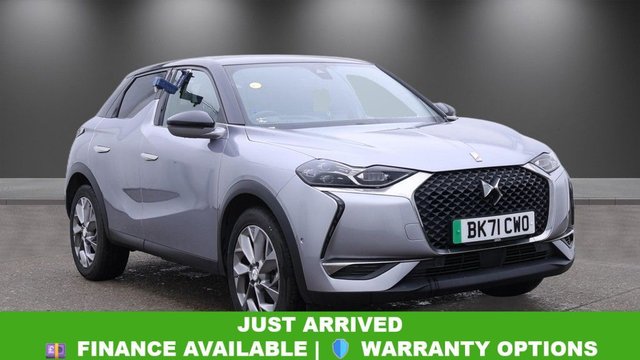 2021 71 DS AUTOMOBILES DS 3 CROSSBACK E-TENSE 50kWh Ultra Prestige Crossback 5dr Electric Auto (136 ps) 