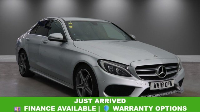 2018 18 MERCEDES-BENZ C-CLASS 2.1 C220d AMG Line Saloon 4dr Diesel G-Tronic+ Euro 6 (s/s) (170 ps) 