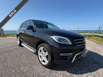 2014 MERCEDES-BENZ M CLASS 2.1 ML250 BlueTEC AMG Line SUV 5dr Diesel G-Tronic 4WD Euro 6 (s/s) (204 ps) SOLD