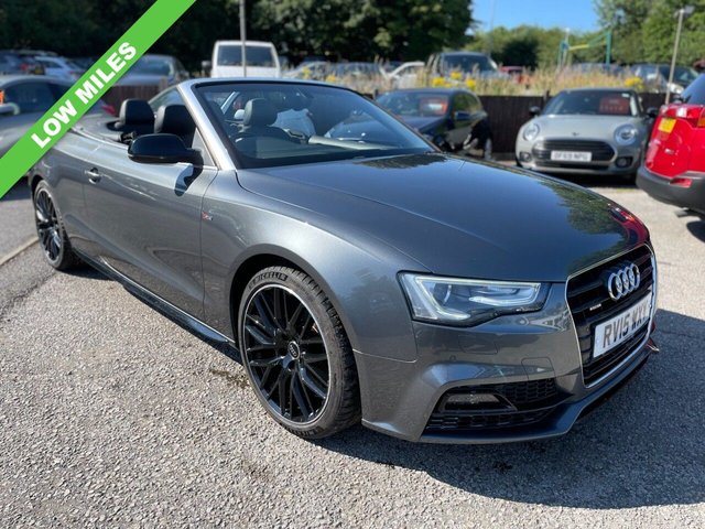 View our Audi A5 Cabriolet 2.0 TFSI S line Special Edition Plus Convertible 2dr Petrol S Tronic quattro Euro 6 (s/s) (225 ps)