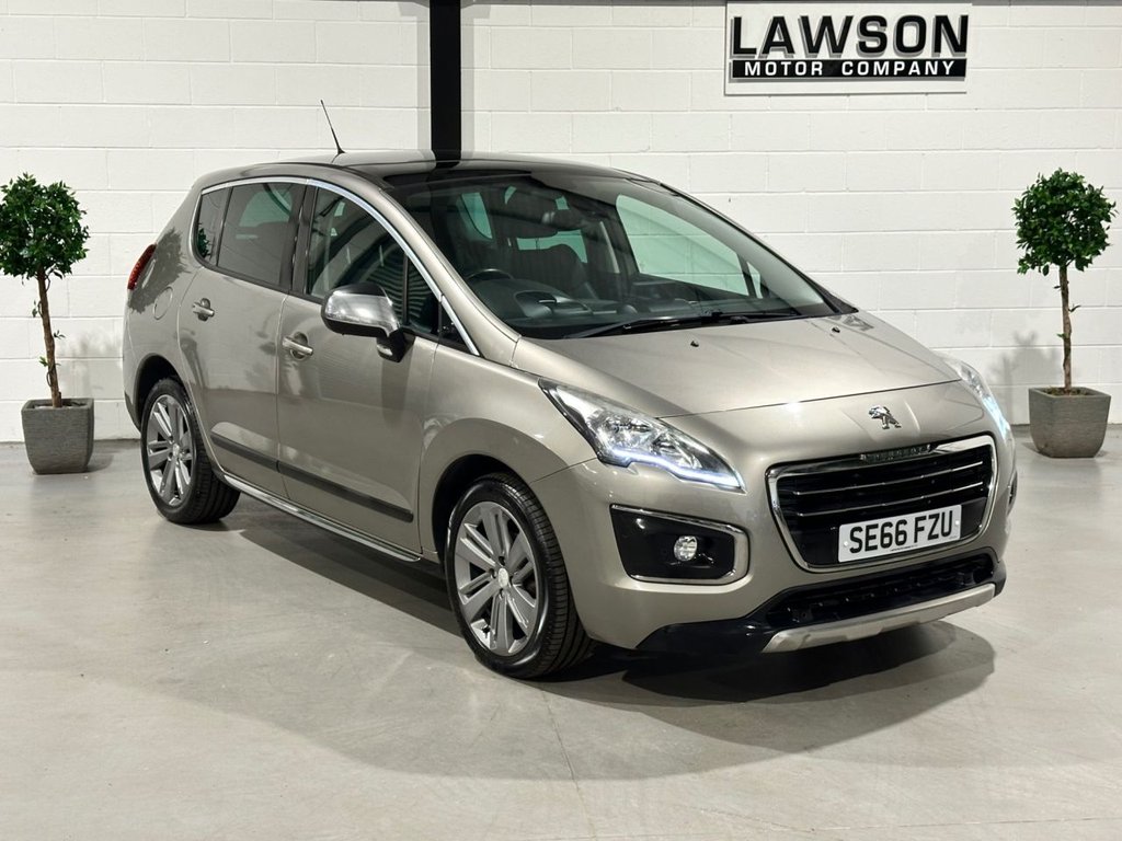 USED 2017 66 PEUGEOT 3008 1.6 BlueHDi Allure SUV 5dr Diesel Manual Euro 6 (s/s) (120 ps) 