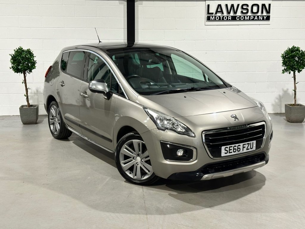 USED 2017 66 PEUGEOT 3008 1.6 BlueHDi Allure SUV 5dr Diesel Manual Euro 6 (s/s) (120 ps) 