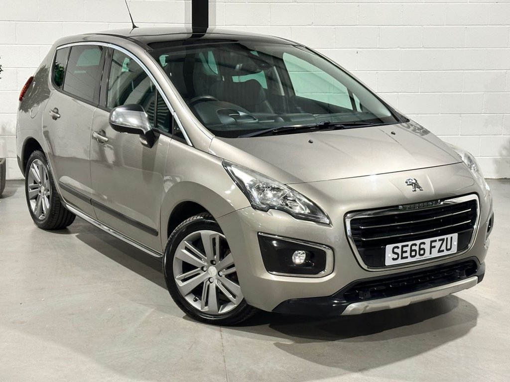 USED 2017 66 PEUGEOT 3008 1.6 BlueHDi Allure SUV 5dr Diesel Manual Euro 6 (s/s) (120 ps) 