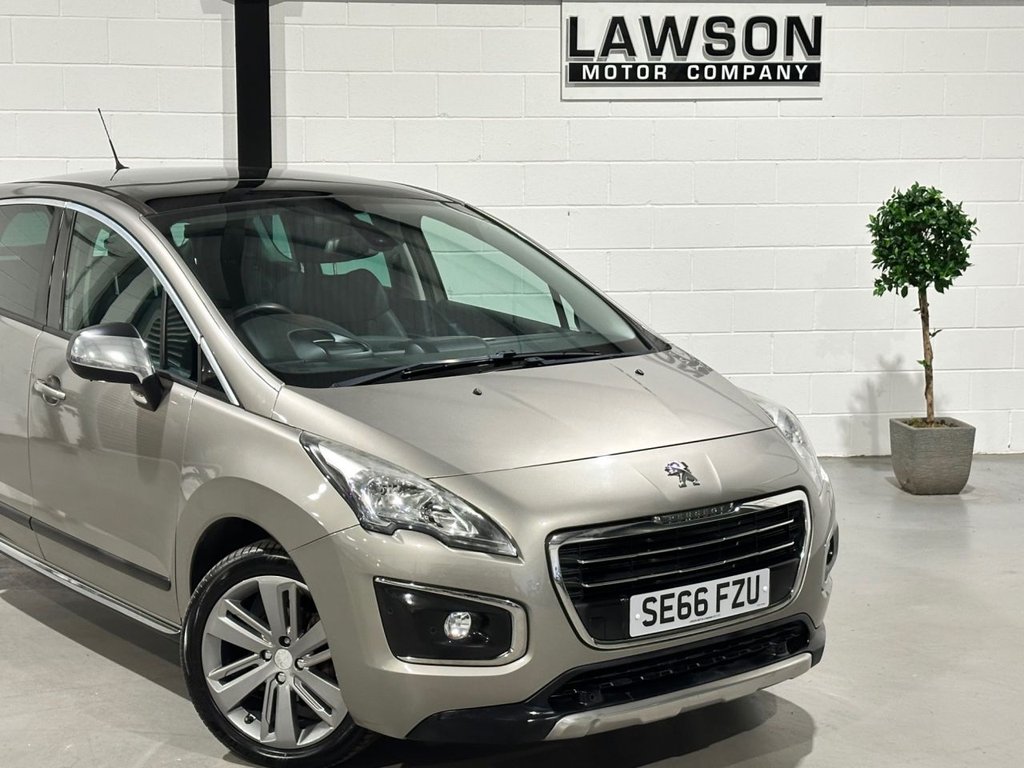 USED 2017 66 PEUGEOT 3008 1.6 BlueHDi Allure SUV 5dr Diesel Manual Euro 6 (s/s) (120 ps) 