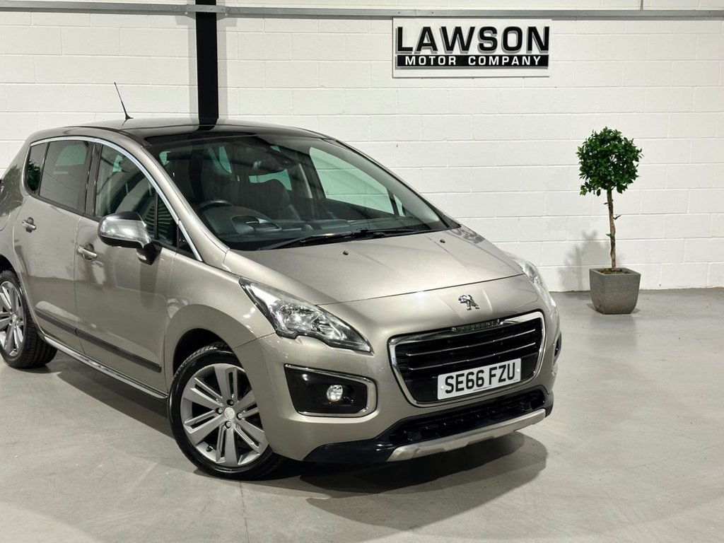 USED 2017 66 PEUGEOT 3008 1.6 BlueHDi Allure SUV 5dr Diesel Manual Euro 6 (s/s) (120 ps) 