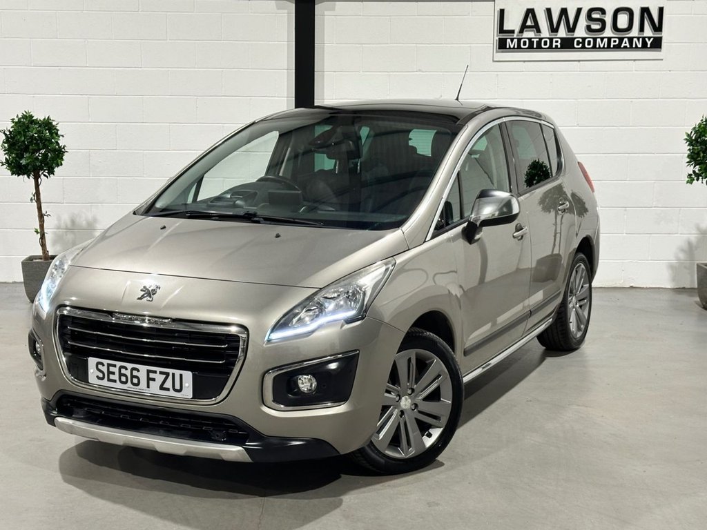 USED 2017 66 PEUGEOT 3008 1.6 BlueHDi Allure SUV 5dr Diesel Manual Euro 6 (s/s) (120 ps) 