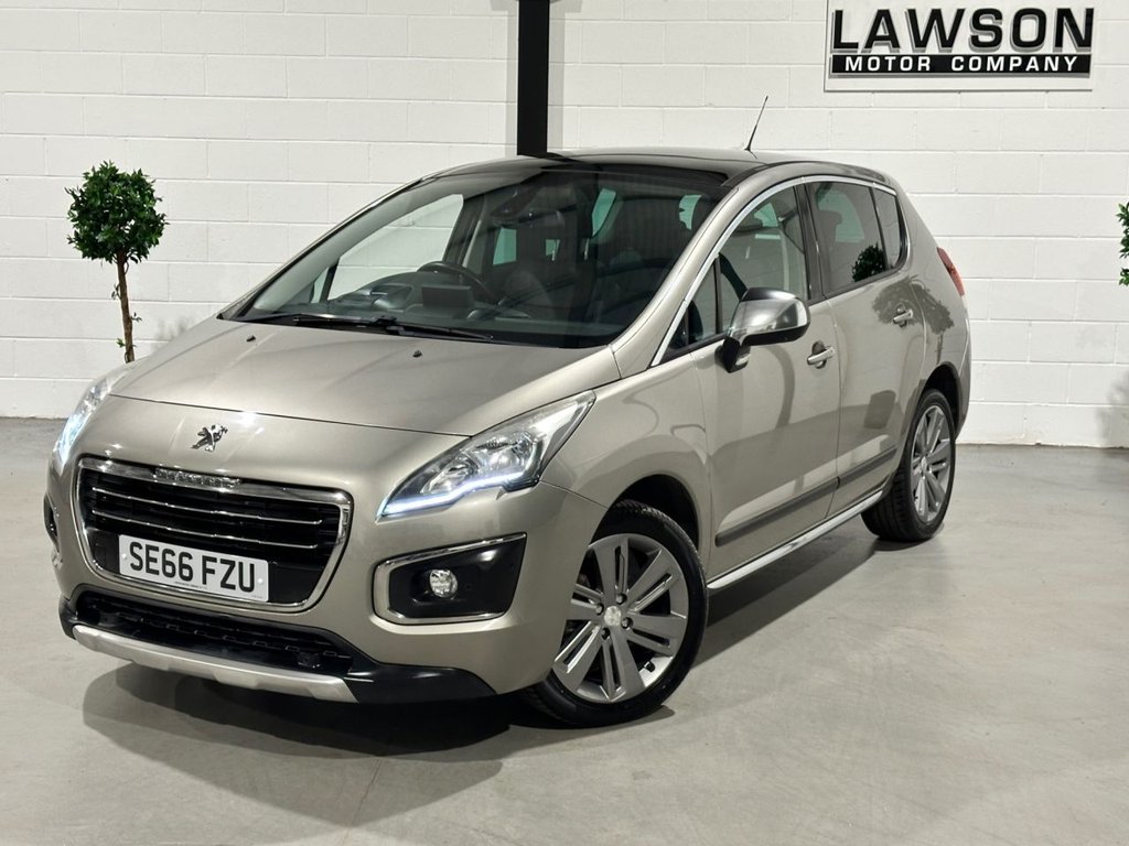 USED 2017 66 PEUGEOT 3008 1.6 BlueHDi Allure SUV 5dr Diesel Manual Euro 6 (s/s) (120 ps) 