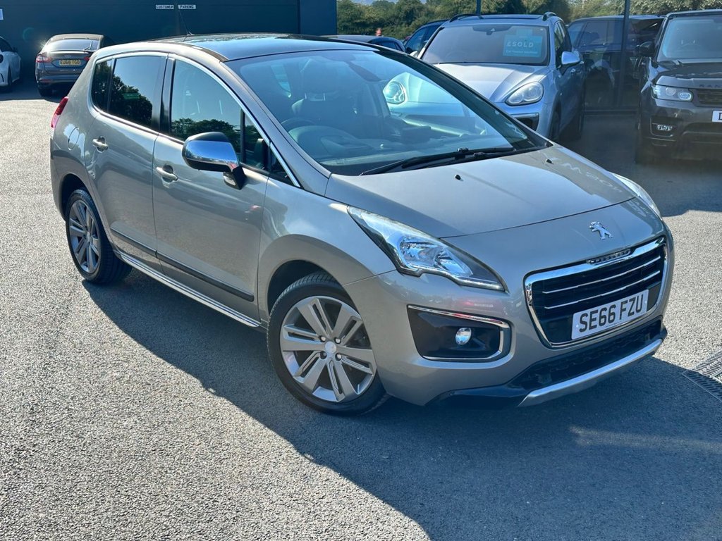 USED 2017 66 PEUGEOT 3008 1.6 BlueHDi Allure SUV 5dr Diesel Manual Euro 6 (s/s) (120 ps) 