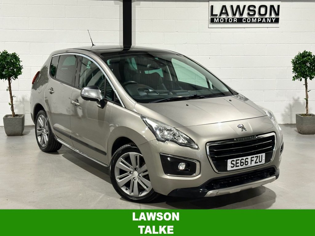 USED 2017 66 PEUGEOT 3008 1.6 BlueHDi Allure SUV 5dr Diesel Manual Euro 6 (s/s) (120 ps) 