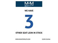 USED 2019 19 SEAT LEON 1.6 TDI SE Dynamic Hatchback 5dr Diesel Manual Euro 6 (s/s) (115 ps) FULL SERVICE HISTORY + TIMING BELT / LONG MOT /FINANCE AVAIL