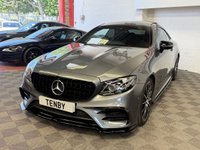 USED 2017 17 MERCEDES-BENZ E CLASS 2.0 E300 AMG Line (Premium Plus) Coupe 2dr Petrol G-Tronic+ Euro 6 (s/s) (245 ps) FHTD SEATS+SAT NAV+DAB+360 CAMERA