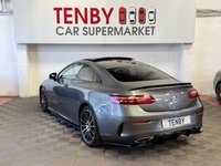 USED 2017 17 MERCEDES-BENZ E CLASS 2.0 E300 AMG Line (Premium Plus) Coupe 2dr Petrol G-Tronic+ Euro 6 (s/s) (245 ps) FHTD SEATS+SAT NAV+DAB+360 CAMERA