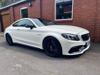 2021 MERCEDES-BENZ C CLASS 4.0 C63 V8 BiTurbo AMG S Night Edition Prem Plus (Premium Plus) Coupe 2dr Petrol SpdS MCT Euro 6 (s/s) (510 ps) &pound;48900.00