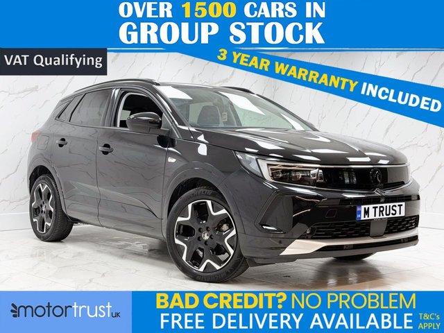 View our Vauxhall Grandland 1.2 Turbo Ultimate SUV 5dr Petrol Manual Euro 6 (s/s) (130 ps)