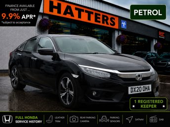 2020 HONDA CIVIC 1.0 VTEC Turbo EX Saloon 4dr Petrol Manual Euro 6 (s/s) (126 ps) &pound;11611.00