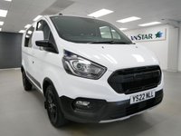 USED 2022 22 FORD TRANSIT CUSTOM 320 2.0 EBL 130 BHP SWB TRAIL EDITION CREWCAB 6 SEATER 6 SEATS | LEATHER | TRAIL EDITION