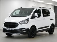 USED 2022 22 FORD TRANSIT CUSTOM 320 2.0 EBL 130 BHP SWB TRAIL EDITION CREWCAB 6 SEATER 6 SEATS | LEATHER | TRAIL EDITION