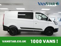 USED 2022 22 FORD TRANSIT CUSTOM 320 2.0 EBL 130 BHP SWB TRAIL EDITION CREWCAB 6 SEATER 6 SEATS | LEATHER | TRAIL EDITION