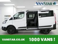 USED 2022 22 FORD TRANSIT CUSTOM 320 2.0 EBL 130 BHP SWB TRAIL EDITION CREWCAB 6 SEATER 6 SEATS | LEATHER | TRAIL EDITION