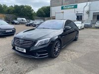 USED 2014 14 MERCEDES-BENZ S CLASS 4.7 S500L V8 AMG Line Saloon 4dr Petrol G-Tronic+ Euro 6 (s/s) (455 ps) GREAT CONDITION , PX WELCOME