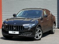 USED 2017 67 MASERATI LEVANTE 3.0D V6 SUV 5dr Diesel ZF 4WD Euro 6 (s/s) (275 ps) BLACK+CLEANEXAMPLE+LOADED