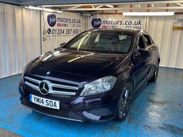 2014 14 MERCEDES-BENZ A CLASS 1.5 A180 CDI Sport Hatchback 5dr Diesel 7G-DCT Euro 5 (s/s) (109 ps)+2 KEYS+HISTORY+BLUETOOTH+MEDIA+�&pound;20 TAX+AUTOMATIC+ALLOYS+AIRCON+NAV+AUTOLIGHTS+USB+AUX+CRUISE+HPI CLEAR+ 2 KEYS+HISTORY+BLUETOOTH+MEDIA+&pound;20 TAX+AUTOMATIC+ALLOYS+AIRCON+NAV+AUTOLIGHTS+USB+AUX+CRUISE+HPI CLEAR