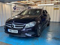 USED 2014 14 MERCEDES-BENZ A CLASS 1.5 A180 CDI Sport Hatchback 5dr Diesel 7G-DCT Euro 5 (s/s) (109 ps)+2 KEYS+HISTORY+BLUETOOTH+MEDIA+�&pound;20 TAX+AUTOMATIC+ALLOYS+AIRCON+NAV+AUTOLIGHTS+USB+AUX+CRUISE+HPI CLEAR+ 2 KEYS+HISTORY+BLUETOOTH+MEDIA+&pound;20 TAX+AUTOMATIC+ALLOYS+AIRCON+NAV+AUTOLIGHTS+USB+AUX+CRUISE+HPI CLEAR