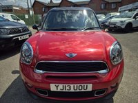 USED 2013 13 MINI PACEMAN 1.6 Cooper S Auto Euro 5 3dr AUTOMATIC/FULL LEATHER