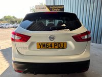USED 2014 64 NISSAN QASHQAI 1.2 DIG-T Acenta Premium SUV 5dr Petrol Manual 2WD Euro 5 (s/s) (115 ps) 6 STAMPS HALF LEATHER SAT NAV