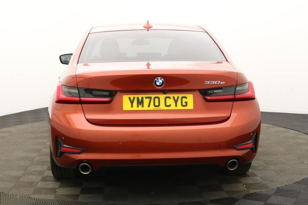 USED 2020 70 BMW 3 SERIES 2.0 330e 12kWh Sport Pro Saloon 4dr Petrol Plug-in Hybrid Auto Euro 6 (s/s) (292 ps) Car Play, Rear Camera, Sat Nav
