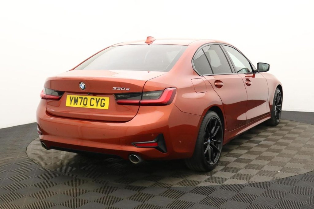 USED 2020 70 BMW 3 SERIES 2.0 330e 12kWh Sport Pro Saloon 4dr Petrol Plug-in Hybrid Auto Euro 6 (s/s) (292 ps) Car Play, Rear Camera, Sat Nav