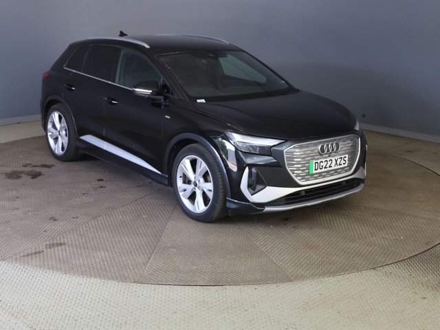 View our Audi Q4 E-Tron 40 S line SUV 5dr Electric Auto 82kWh (204 ps)