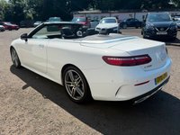 USED 2018 18 MERCEDES-BENZ E CLASS 2.0 E300 AMG Line (Premium) Cabriolet 2dr Petrol G-Tronic+ Euro 6 (s/s) (245 ps) COMAND ONLINE*MEDIA*BT AUDIO