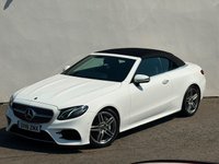 USED 2018 18 MERCEDES-BENZ E CLASS 2.0 E300 AMG Line (Premium) Cabriolet 2dr Petrol G-Tronic+ Euro 6 (s/s) (245 ps) COMAND ONLINE*MEDIA*BT AUDIO