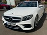 USED 2018 18 MERCEDES-BENZ E CLASS 2.0 E300 AMG Line (Premium) Cabriolet 2dr Petrol G-Tronic+ Euro 6 (s/s) (245 ps) COMAND ONLINE*MEDIA*BT AUDIO