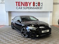 USED 2022 22 AUDI S5 3.0 TDI V6 Black Edition Coupe 2dr Diesel Tiptronic quattro Euro 6 (s/s) (341 ps) LIGHT & VISION PACK+COMFORT & SOUND