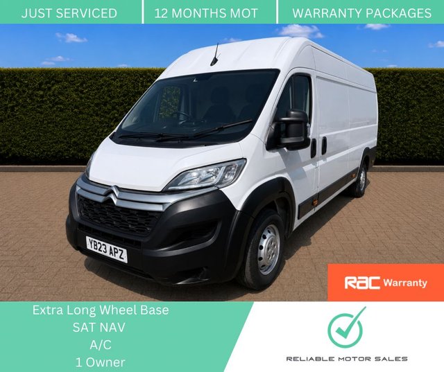 View our Citroen Relay 2.2 BlueHDi 35 Enterprise Edition Panel Van 5dr Diesel Manual L4 High Roof Euro 6 (s/s) (Heavy) (140 ps)