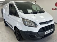 USED 2014 14 FORD TRANSIT CUSTOM 2.2 TDCi 290 Panel Van 5dr Diesel Manual L1 H1 (186 g/km, 98 bhp) 