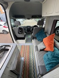 USED 2011 61 VOLKSWAGEN CRAFTER 2.0 TDI Diesel (160 BHP)  HUGE-REAR GARAGE BENEATH FIXED BED