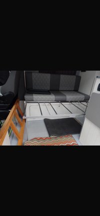 USED 2011 61 VOLKSWAGEN CRAFTER 2.0 TDI Diesel (160 BHP)  HUGE-REAR GARAGE BENEATH FIXED BED