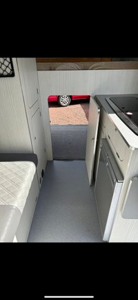 USED 2011 61 VOLKSWAGEN CRAFTER 2.0 TDI Diesel (160 BHP)  HUGE-REAR GARAGE BENEATH FIXED BED