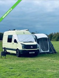 USED 2011 61 VOLKSWAGEN CRAFTER 2.0 TDI Diesel (160 BHP)  HUGE-REAR GARAGE BENEATH FIXED BED