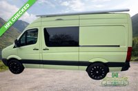 USED 2011 61 VOLKSWAGEN CRAFTER 2.0 TDI Diesel (160 BHP)  HUGE-REAR GARAGE BENEATH FIXED BED