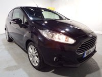 USED 2014 14 FORD FIESTA 1.25 Zetec Hatchback 3dr Petrol Manual Euro 5 (82 ps) 2 OWNERS-7 SERVICES-BLUETOOTH-AIR CON-PRIVACY GLASS-16" ALLOYS-