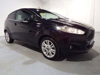 USED 2014 14 FORD FIESTA 1.25 Zetec Hatchback 3dr Petrol Manual Euro 5 (82 ps) 2 OWNERS-7 SERVICES-BLUETOOTH-AIR CON-PRIVACY GLASS-16" ALLOYS-