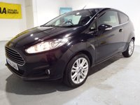 USED 2014 14 FORD FIESTA 1.25 Zetec Hatchback 3dr Petrol Manual Euro 5 (82 ps) 2 OWNERS-7 SERVICES-BLUETOOTH-AIR CON-PRIVACY GLASS-16" ALLOYS-